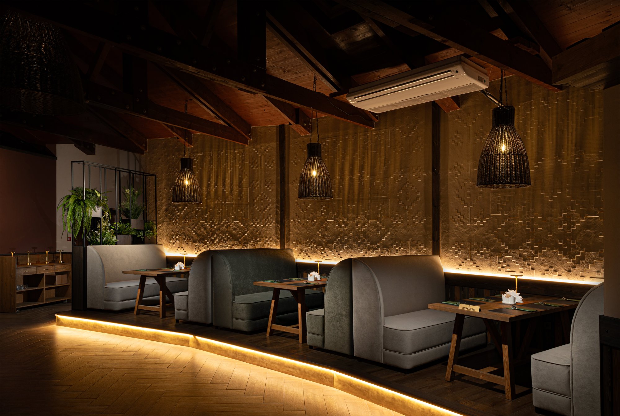 Ресторан Садовая 20. Приватные диваны