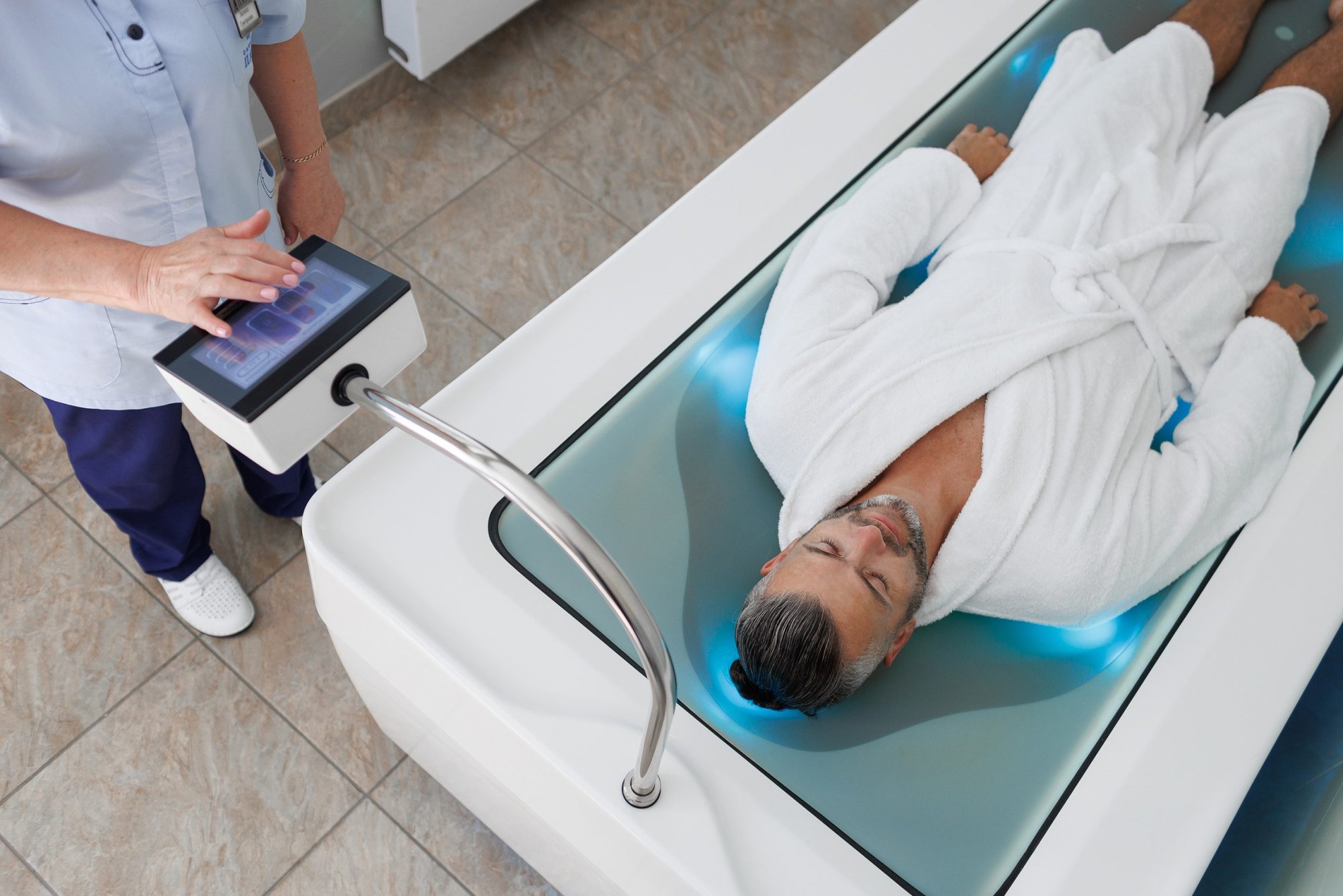 Ванна сухого гидромассажа «Кватроджет»