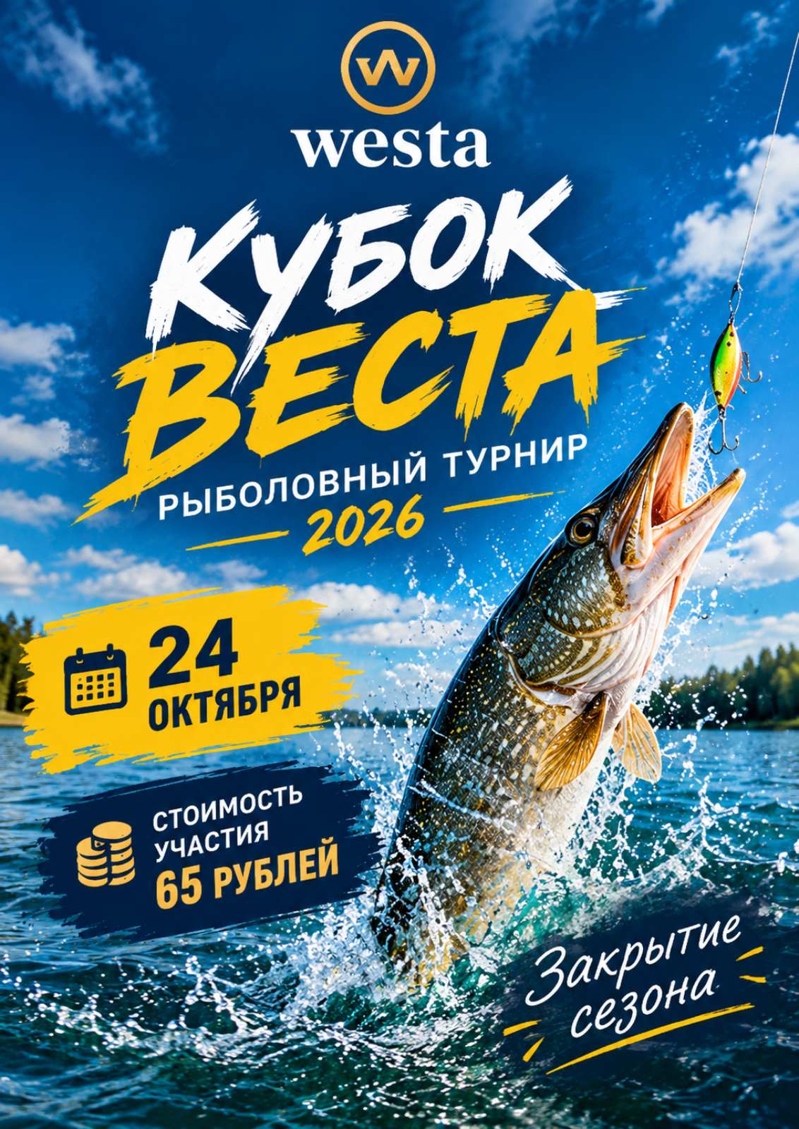 Кубок Весты. Рыбловный турнир