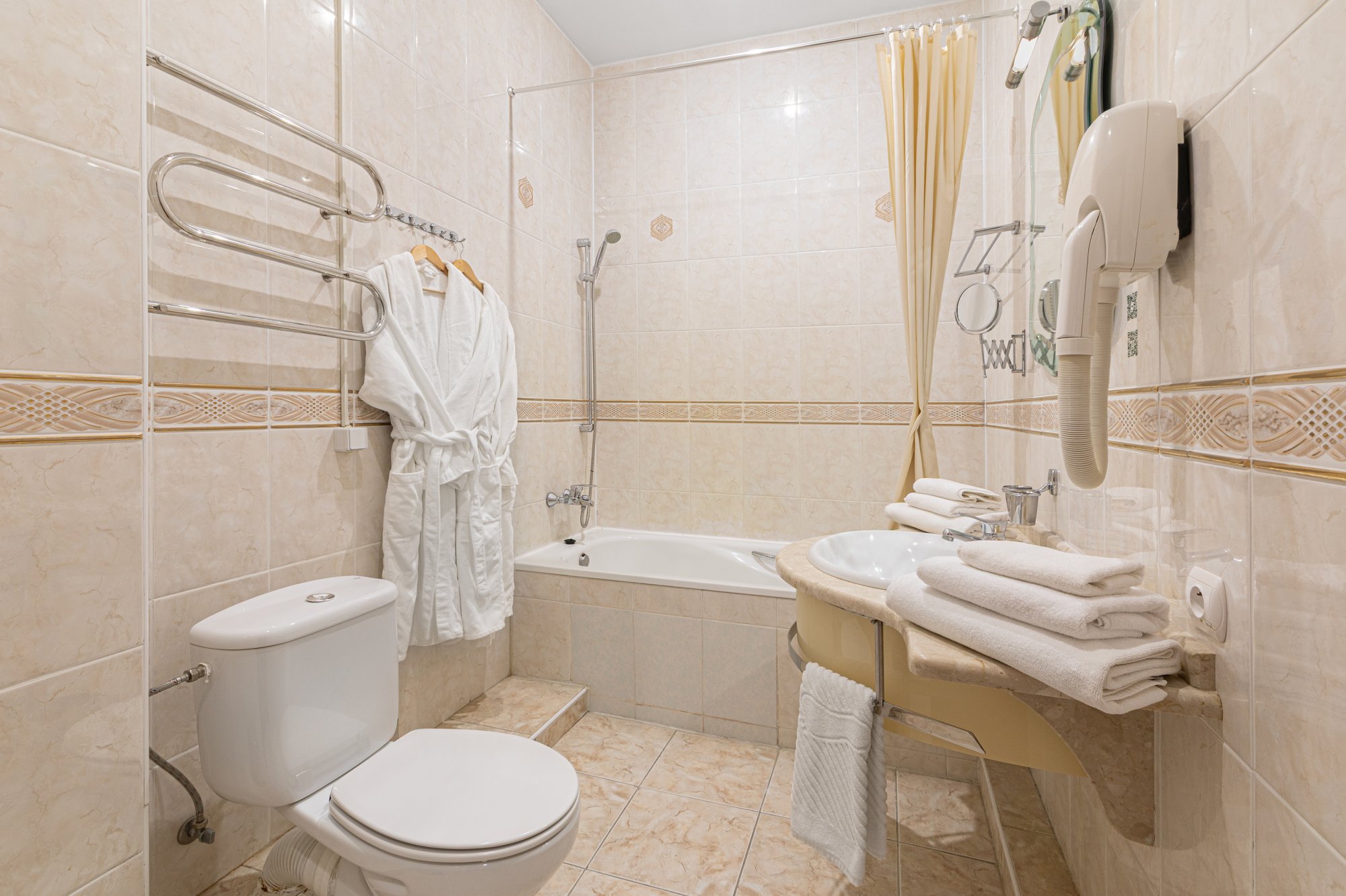 Санузел номера Double (корпус 1)