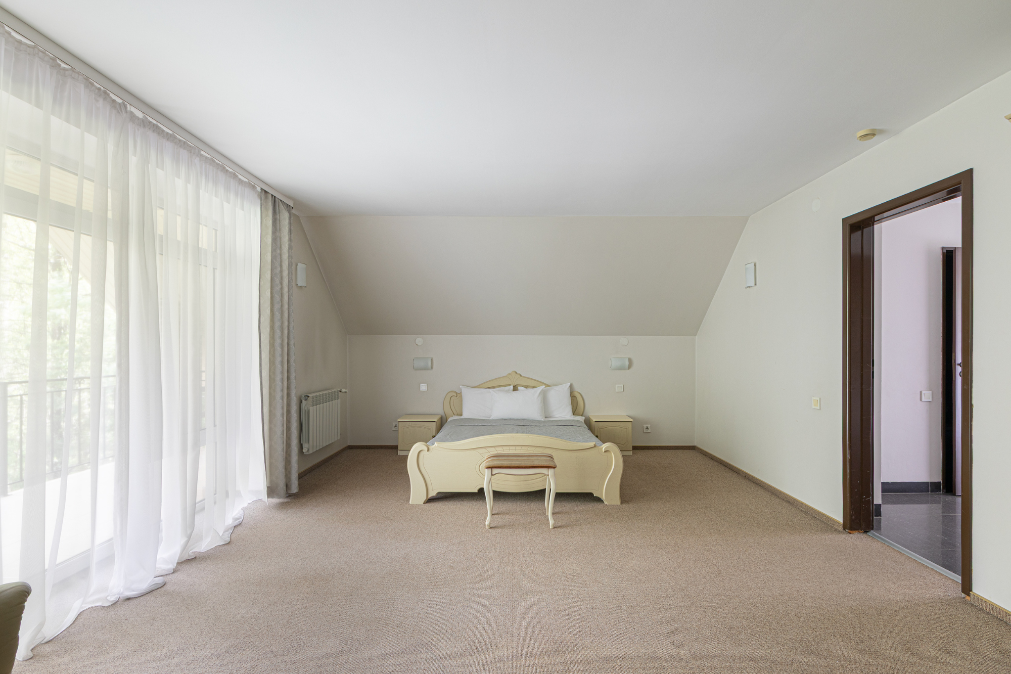 Спальня коттеджа в санатории Веста