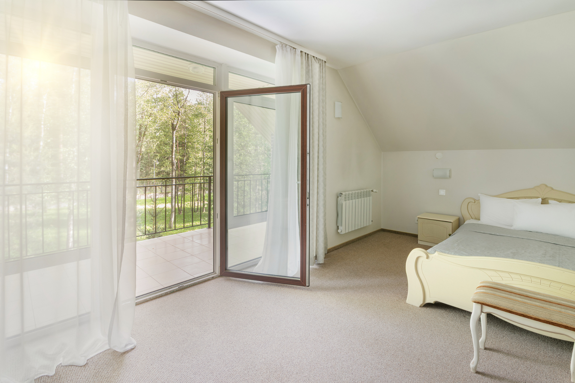 Спальня коттеджа в санатории Веста